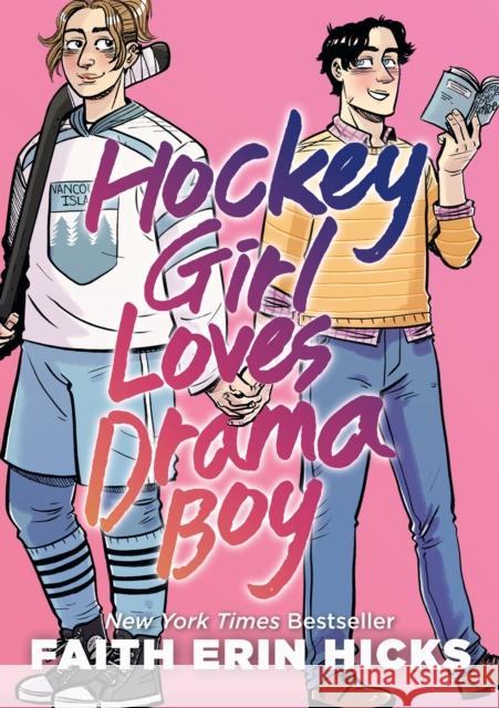 Hockey Girl Loves Drama Boy Faith Erin Hicks 9781250838735 First Second - książka