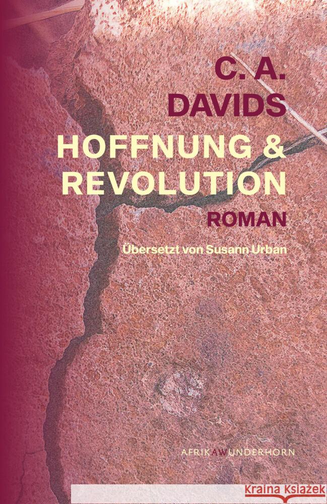 Hoffnung & Revolution Davids, C. A. 9783884236857 Wunderhorn - książka