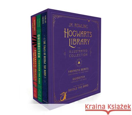 Hogwarts Library: The Illustrated Collection (Illustrated Edition) Rowling, J. K. 9781338340532 Scholastic Inc. - książka