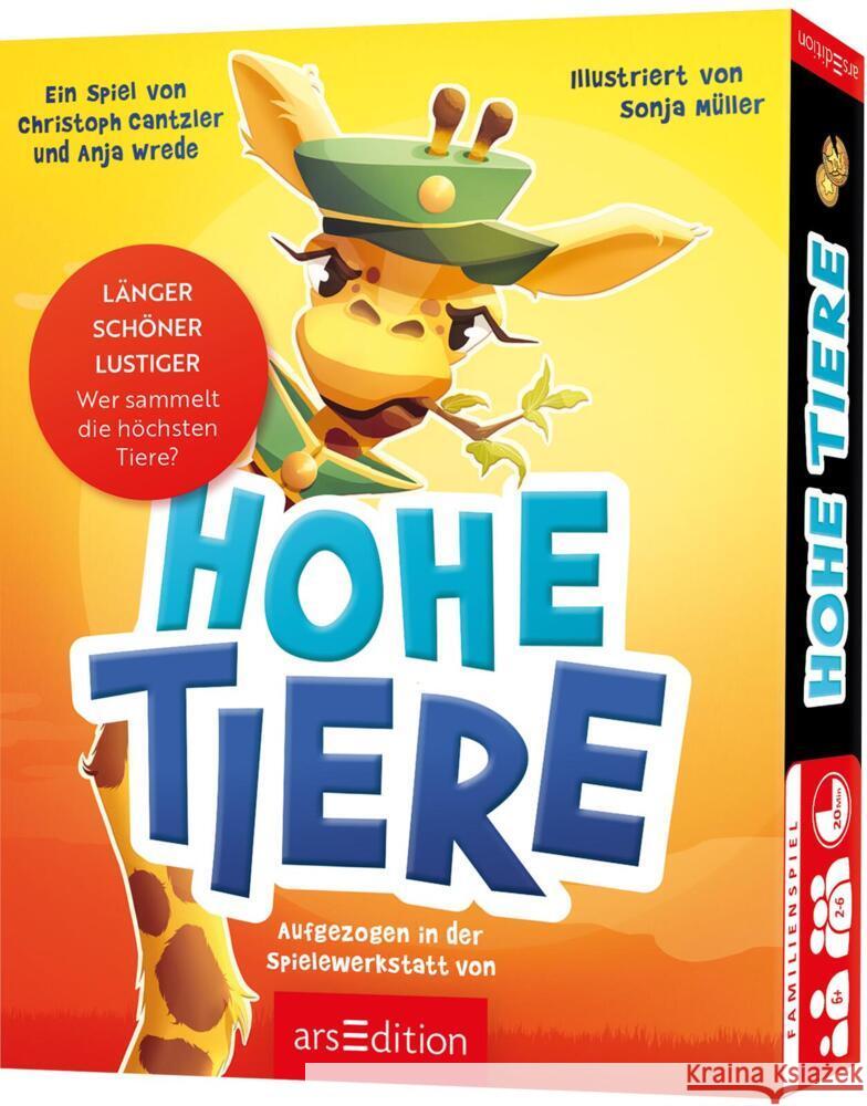 Hohe Tiere Wrede, Anja, Cantzler, Christoph 4014489138303 ars edition - książka