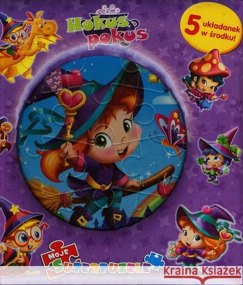 Hokus pokus. Super puzzle  9788377707425 Olesiejuk - książka