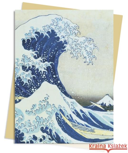 Hokusai: Great Wave Greeting Card Pack: Pack of 6  9781839643712 Flame Tree Gift - książka