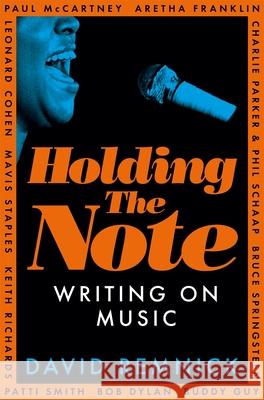 Holding the Note David Remnick 9781035024018 Pan Macmillan - książka