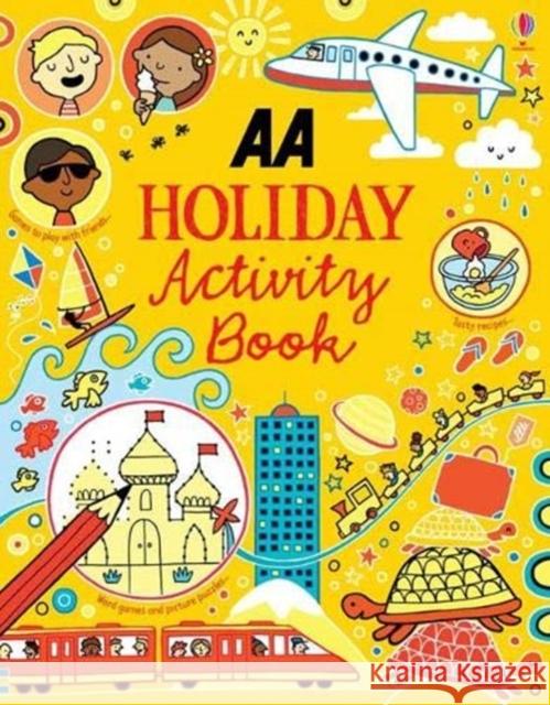 Holiday Activity Book  9780749581572 AA Publishing - książka