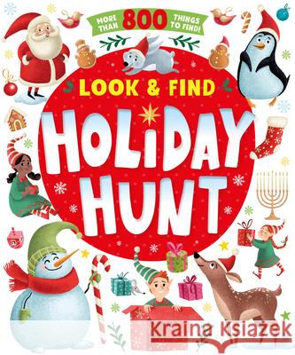 Holiday Hunt: More Than 800 Things to Find! Clever Publishing 9781954738454 Clever Publishing - książka