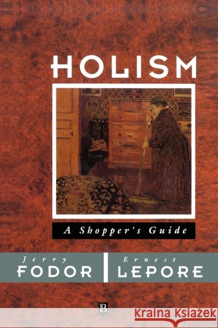 Holism Fodor, Jerry 9780631181934 Blackwell Publishers - książka