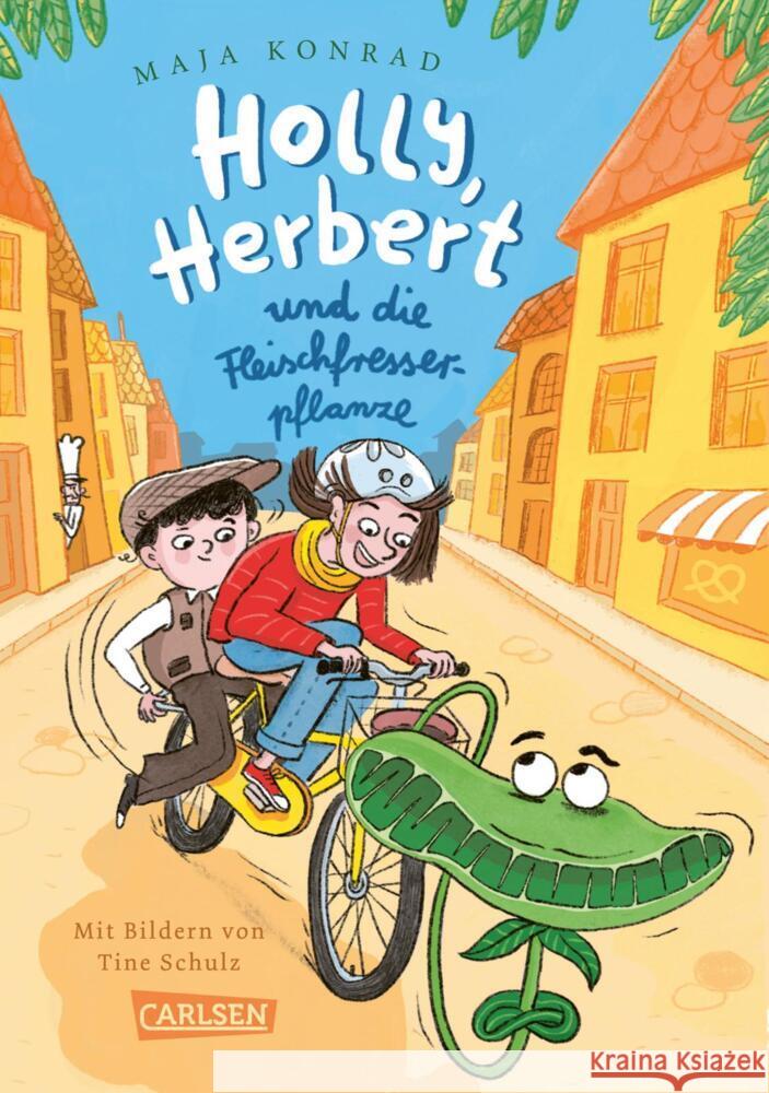 Holly, Herbert und die Fleischfresserpflanze Konrad, Maja 9783551559319 Carlsen - książka