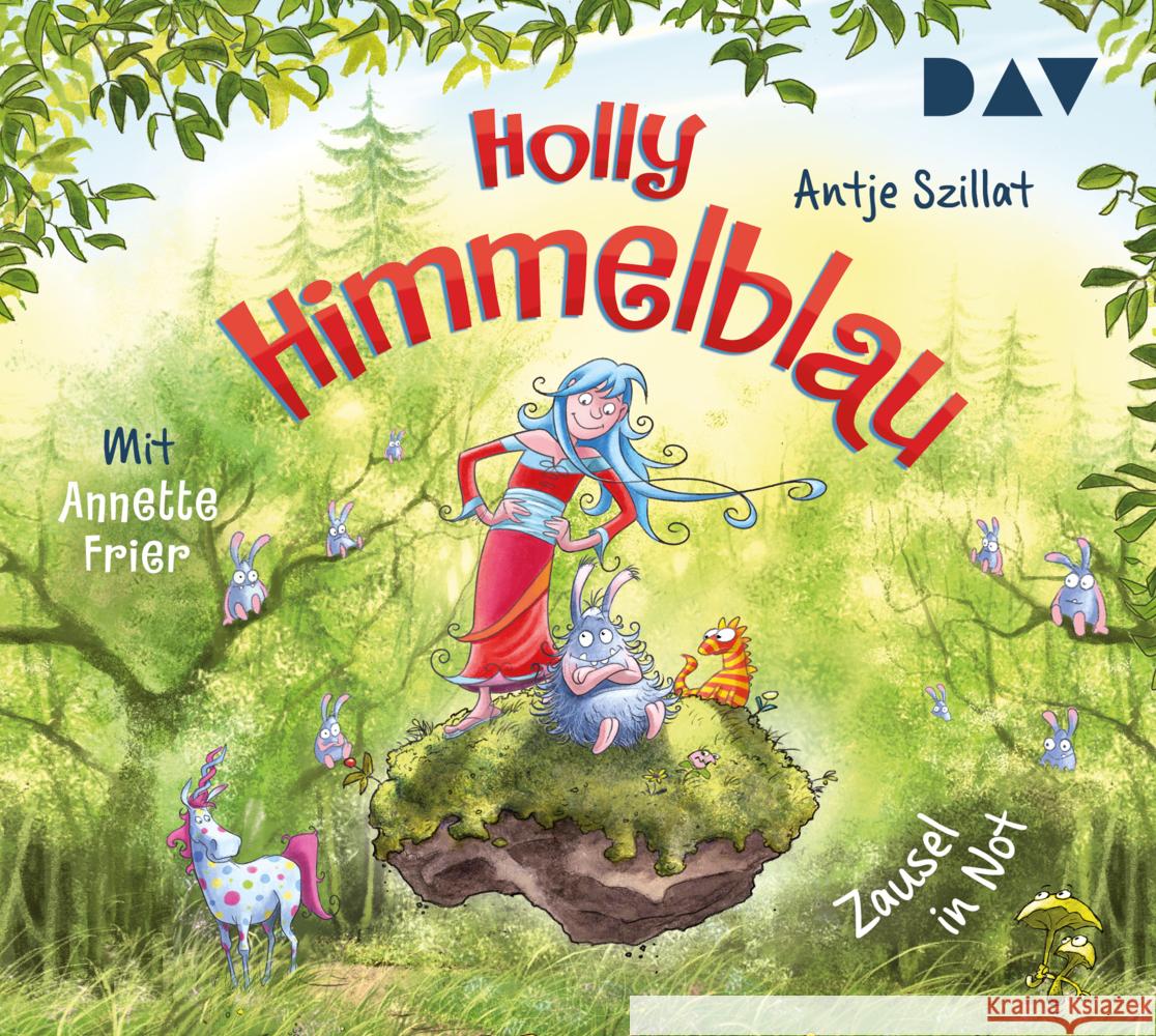 Holly Himmelblau - Zausel in Not (Teil 2), 2 Audio-CD Szillat, Antje 9783742413499 Der Audio Verlag, DAV - książka