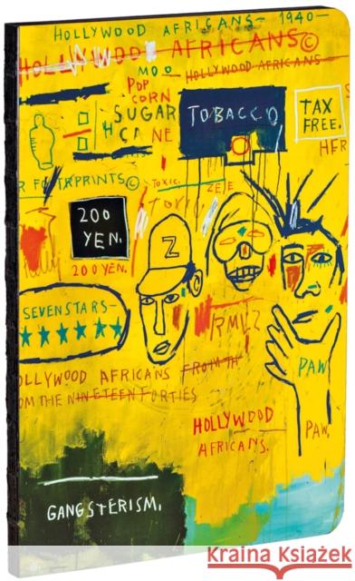 Hollywood Africans by Jean-Michel Basquiat A5 Notebook Jean-Michel Basquiat 9781623258481 Te Neues Publishing Company - książka