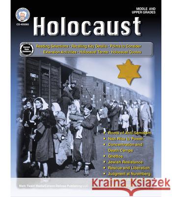 Holocaust Workbook, Grades 6 - 12 George Lee 9781622238507 Mark Twain Media - książka