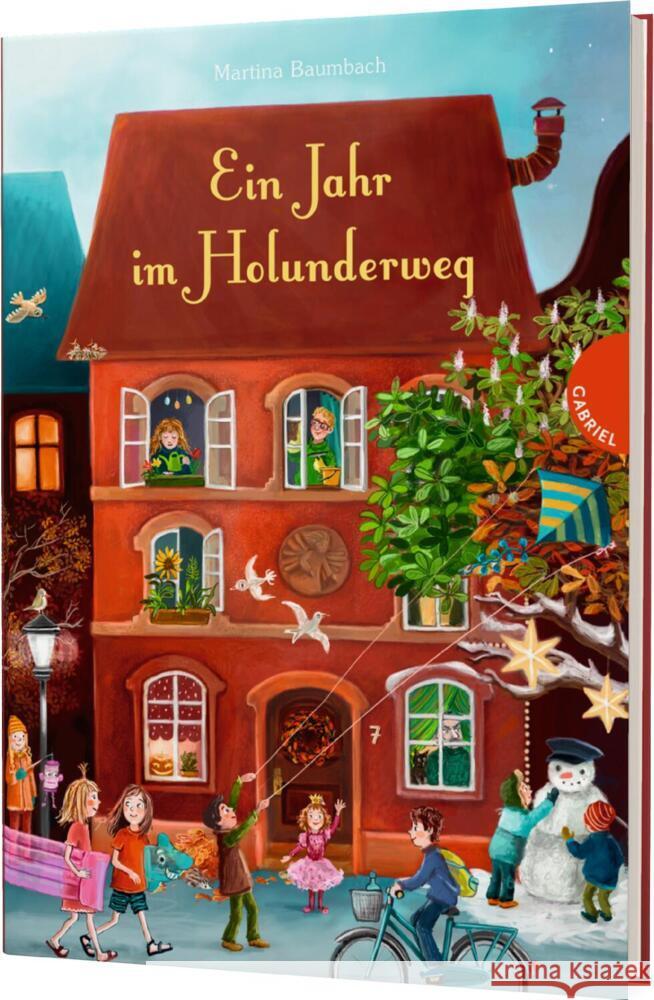 Holunderweg: Ein Jahr im Holunderweg Baumbach, Martina 9783522306362 Gabriel in der Thienemann-Esslinger Verlag Gm - książka