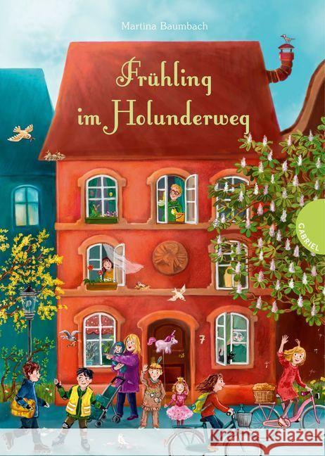 Holunderweg: Frühling im Holunderweg Baumbach, Martina 9783522304566 Gabriel Verlag - książka