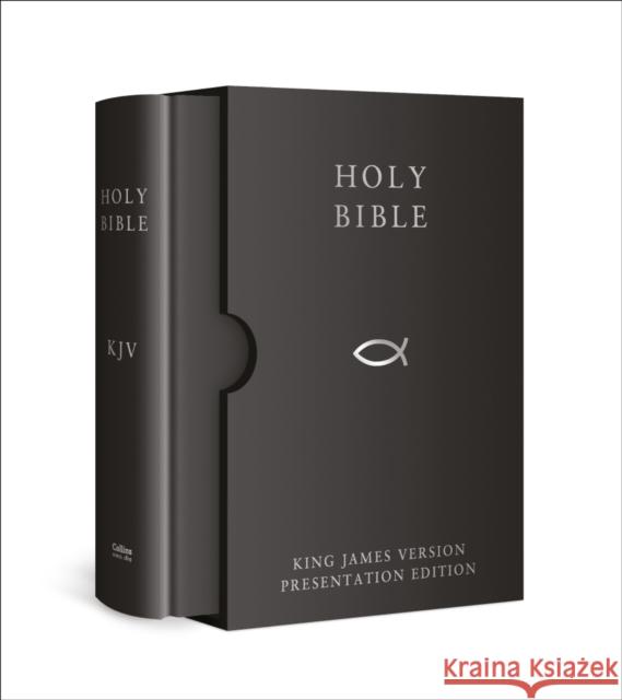 HOLY BIBLE: King James Version (KJV) Black Presentation Edition    9780007946853 HarperCollins Publishers - książka