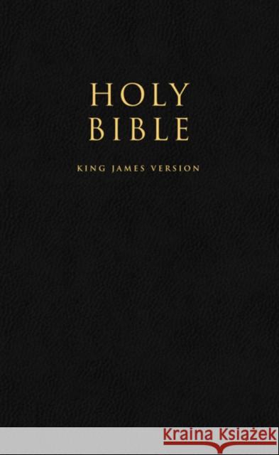 HOLY BIBLE: King James Version (KJV) Popular Gift & Award Black Leatherette Edition Harpercollins Publishers Limited Harpercollins Uk 9780007103072 HarperCollins Publishers - książka
