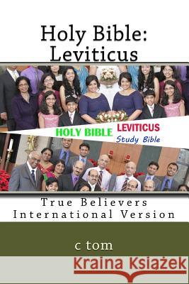 Holy Bible: Leviticus C. Tom 9781514334188 Createspace - książka