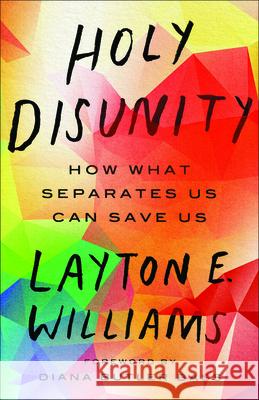 Holy Disunity: How What Separates Us Can Save Us Layton E. Williams 9780664265663 Westminster/John Knox Press,U.S. - książka