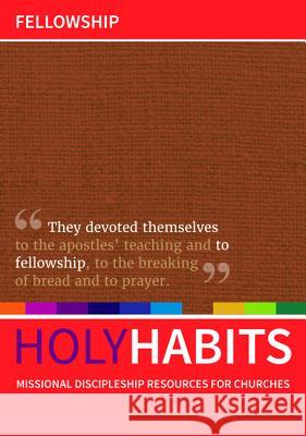 Holy Habits: Fellowship Andrew Roberts Neil Johnson Tom Milton 9781532667732 Wipf & Stock Publishers - książka