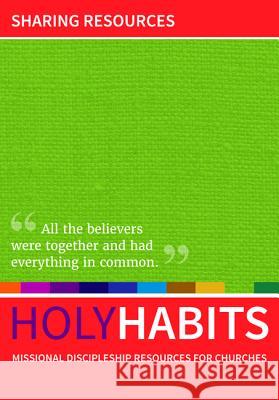 Holy Habits: Sharing Resources Andrew Roberts Neil Johnson Tom Milton 9781532667879 Wipf & Stock Publishers - książka