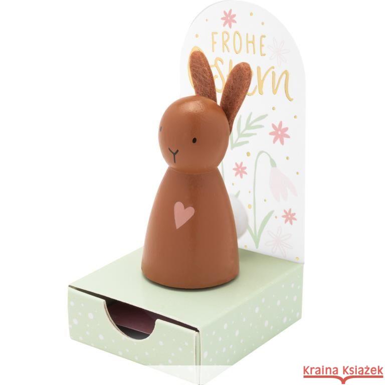 Holzhase für Geldgeschenk 