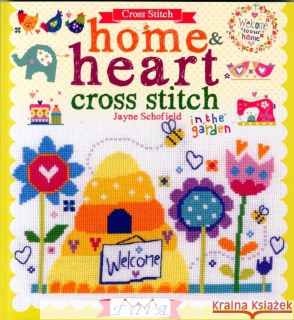 Home & Heart Cross Stitch Jayne Schofield 9786059192019  - książka