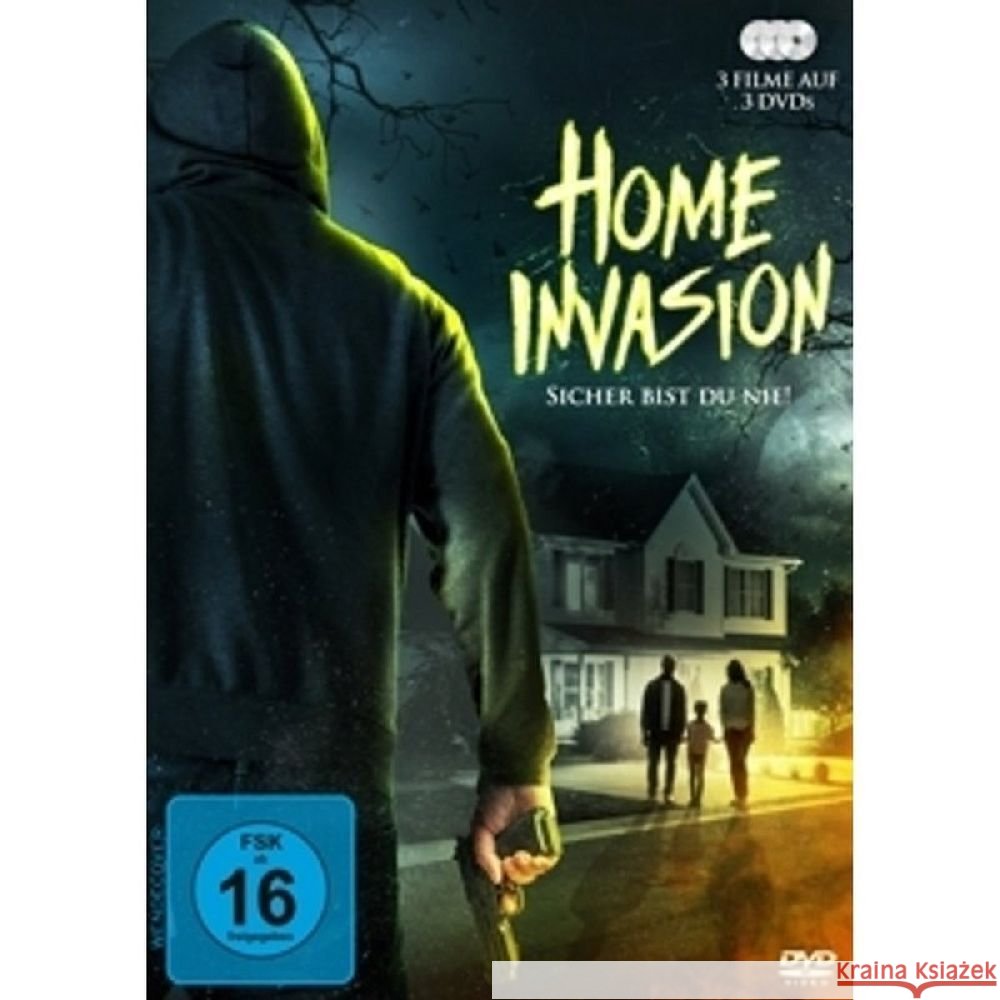 Home Invasion - Sicher bist du nie!, 3 DVD  4250128442152 Lighthouse - książka