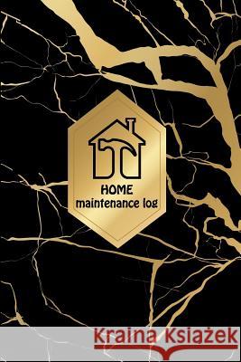 HOME Maintenance log: Home Maintenance Log for a template to keep track of renovation repairs and service for Home, Office, building: black Bunch, David 9781725539525 Createspace Independent Publishing Platform - książka