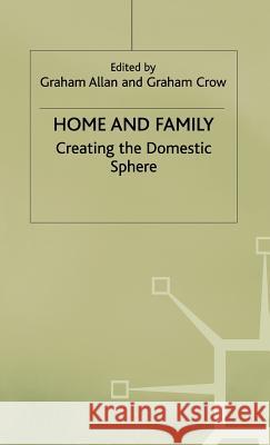 Home+family Allan, Graham 9780333489741 PALGRAVE MACMILLAN - książka