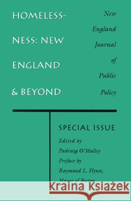 Homelessness in New England-Ne Padraig O'Malley 9780870238253 University of Massachusetts Press - książka