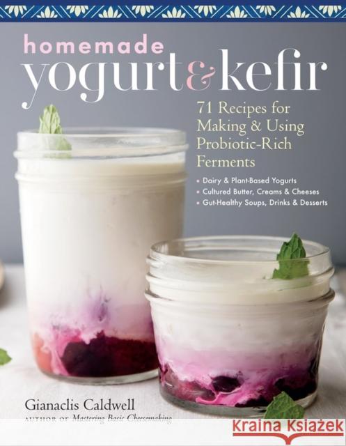 Homemade Yogurt & Kefir: 71 Recipes for Making & Using Probiotic-Rich Ferments Caldwell, Gianaclis 9781635861099 Workman Publishing - książka