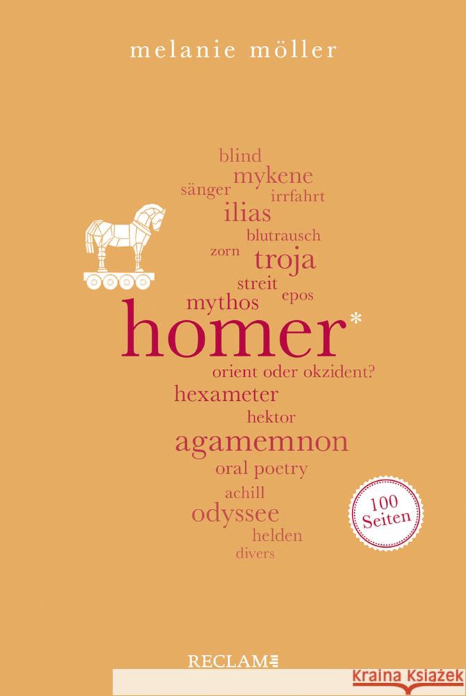 Homer. 100 Seiten Möller, Melanie 9783150205907 Reclam, Ditzingen - książka