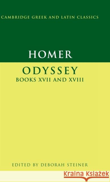 Homer: Odyssey Books XVII-XVIII  9780521859837 CAMBRIDGE UNIVERSITY PRESS - książka