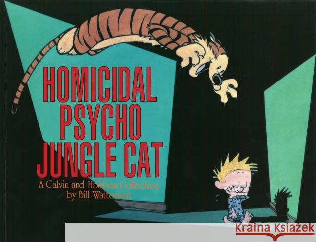 Homicidal Psycho Jungle Cat: Calvin & Hobbes Series: Book Thirteen Bill Watterson 9780751511277 WARNER BOOKS - książka