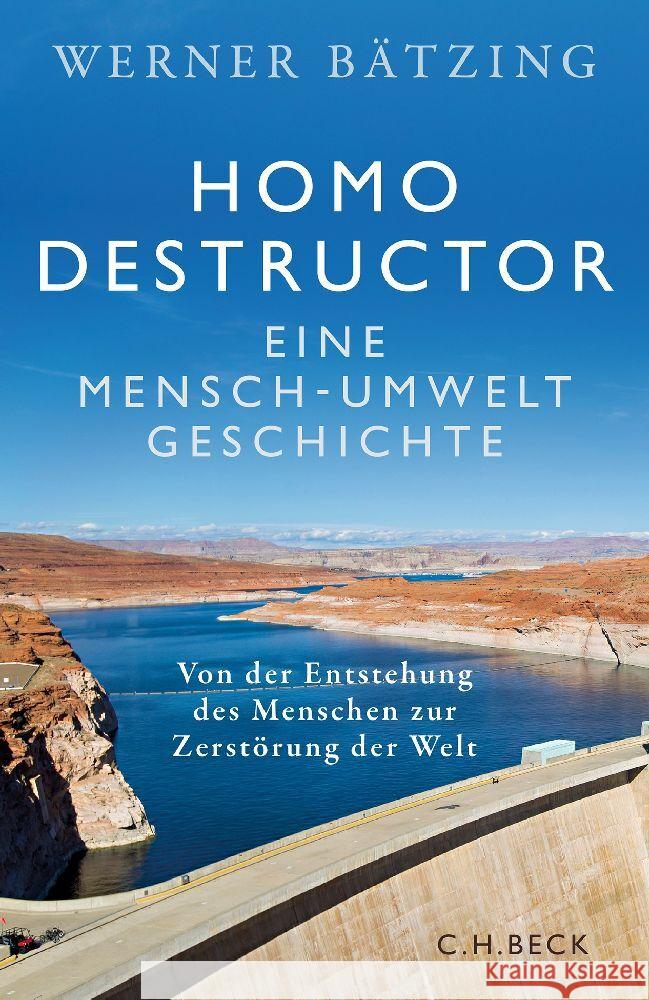 Homo destructor Bätzing, Werner 9783406806681 Beck - książka