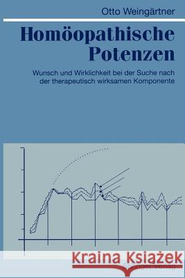 Homöopathische Potenzen: Wunsch Und Wirklichkeit Bei Der Suche Nach Der Therapeutisch Wirksamen Komponente Weingärtner, Otto 9783642776021 Springer - książka