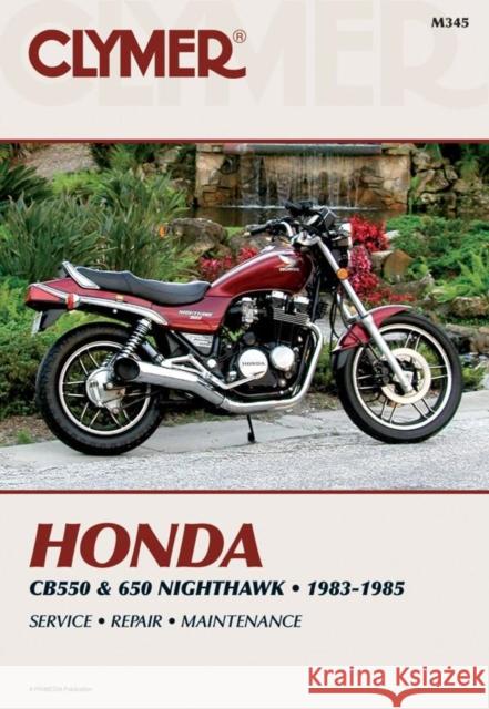 Honda CB550 & 650 83-85 Ed Scott 9780892874200 Clymer Publishing - książka