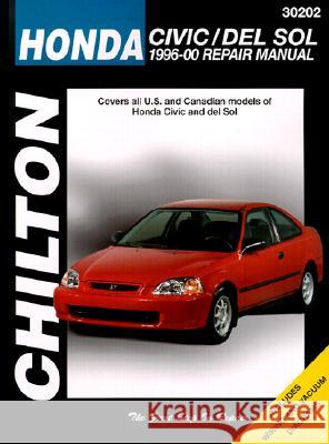 Honda Civic and del Sol: 1996-00 Repair Manual Kevin M. G. Maher 9781563924309 Haynes Publications - książka