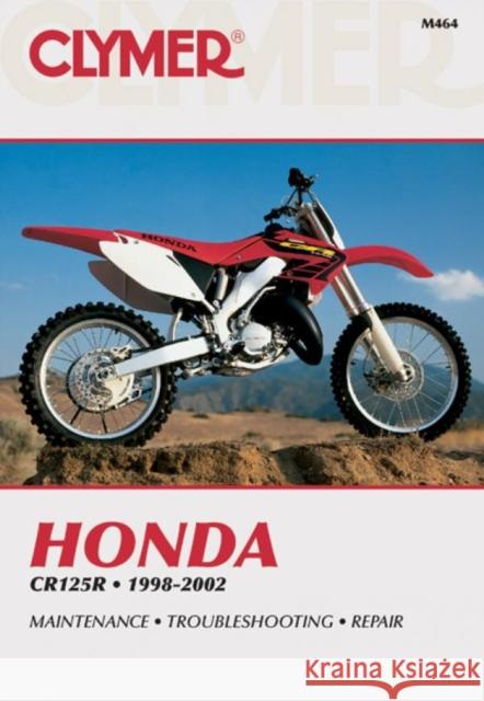 Honda CR125 1998-2002 Haynes 9780892878154 Clymer Publishing - książka
