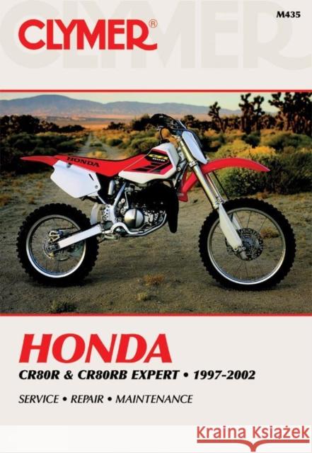 Honda Cr80r 1997-2002 Tim Bergland 9780892877805 Clymer Publishing - książka