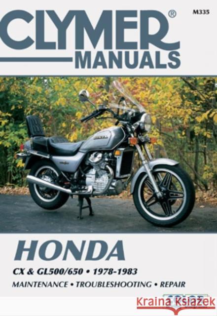 Honda Cx & Gl500/650 Twins 78-83 Clymer Publications 9780892872954 Clymer Publishing - książka