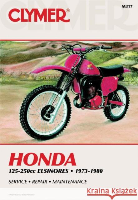 Honda Elsinores 125-250cc 73-80 Clymer 9780892871766 Clymer Publishing - książka
