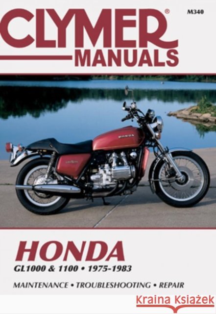 Honda GL1000 & 1100 Motorcycle, 1975-1983 Service Repair Manual Haynes Publishing 9780892872381 Haynes Publishing Group - książka