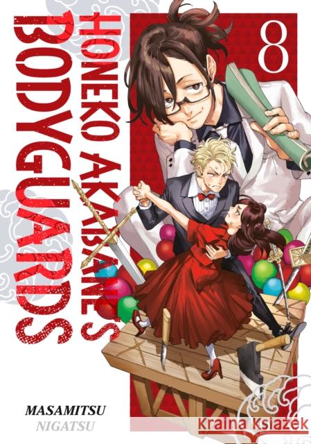 Honeko Akabane's Bodyguards 8  9798888773796  - książka