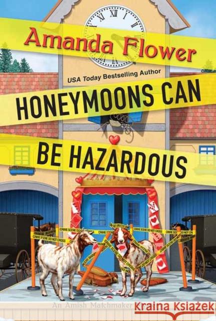 Honeymoons Can Be Hazardous Amanda Flower 9781496737465 Kensington Publishing - książka