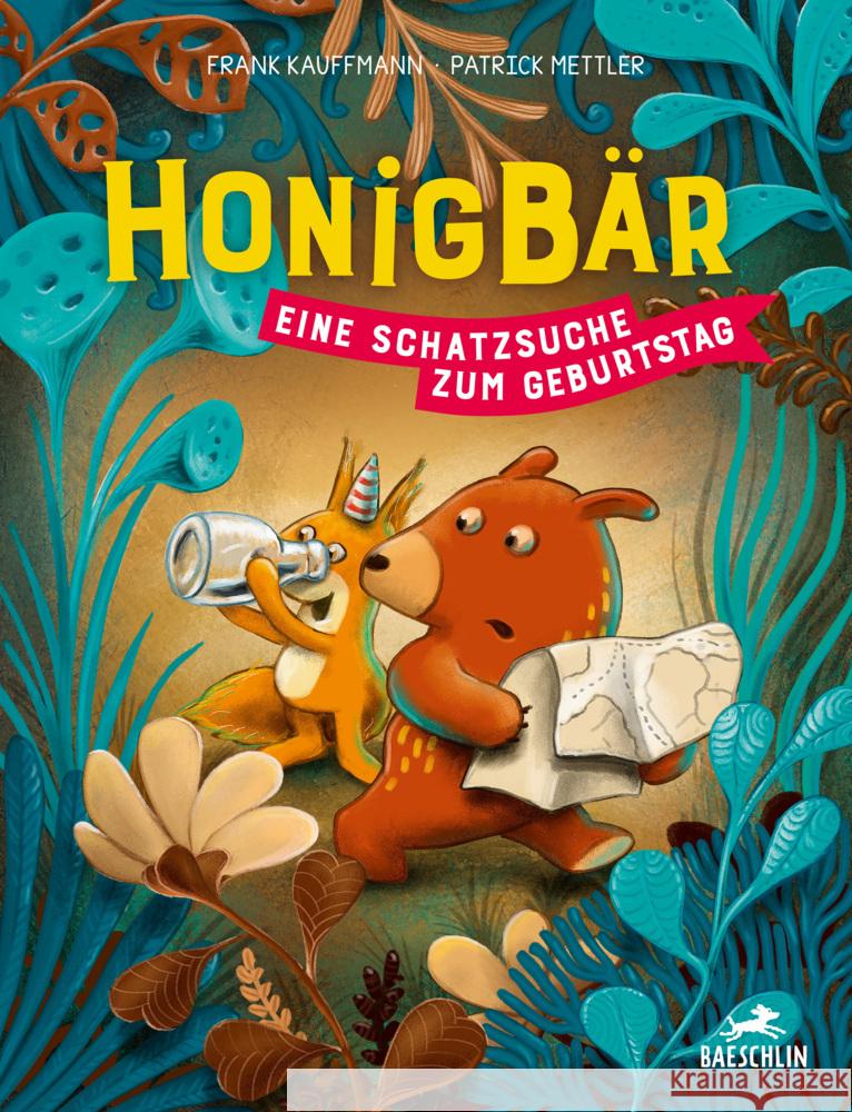 Honigbär - Eine Schatzsuche zum Geburtstag Kauffmann, Frank 9783038930648 Baeschlin - książka