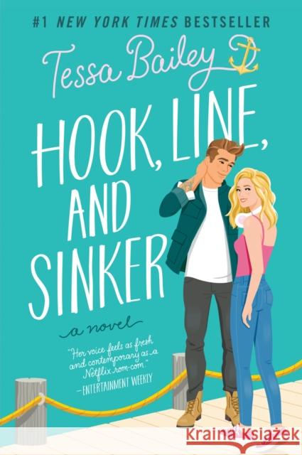 Hook, Line, and Sinker: A Novel Tessa Bailey 9780063045699 HarperCollins Publishers Inc - książka
