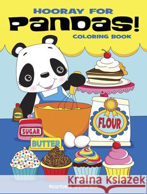 Hooray for Pandas! Coloring Book Kathy Voerg 9780486845814 Dover Publications Inc. - książka