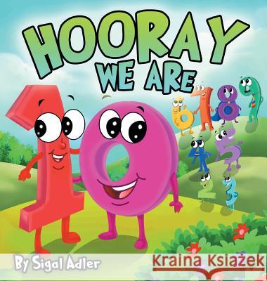 Hooray We're 10: Children Bedtime Story Picture Book Sigal Adler 9781947417045 Sigal Adler - książka