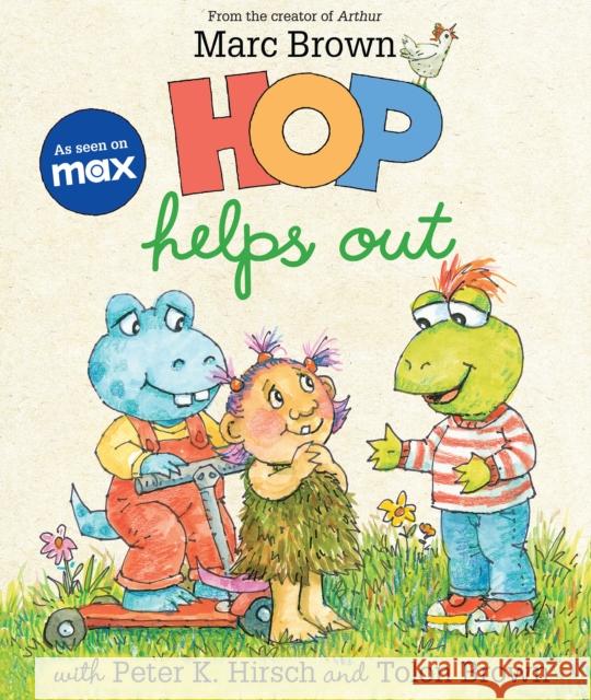 Hop Helps Out Marc Brown 9781339035680 Scholastic US - książka