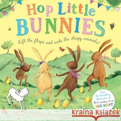 Hop Little Bunnies: A Lift-the-Flap Adventure Martha Mumford 9781526606112 Bloomsbury Publishing PLC - książka