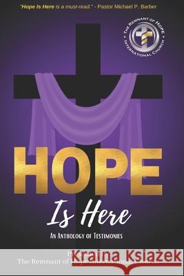 Hope Is Here Margo Gross Latricia Bailey Bishop Bonnie Hunter 9781735835907 Vision to Fruition Publishing House - książka
